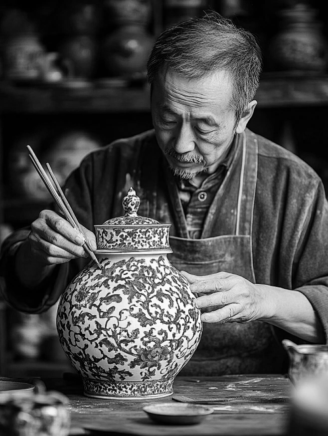 Artisan at work