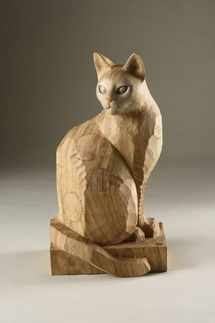 Cat sculpture