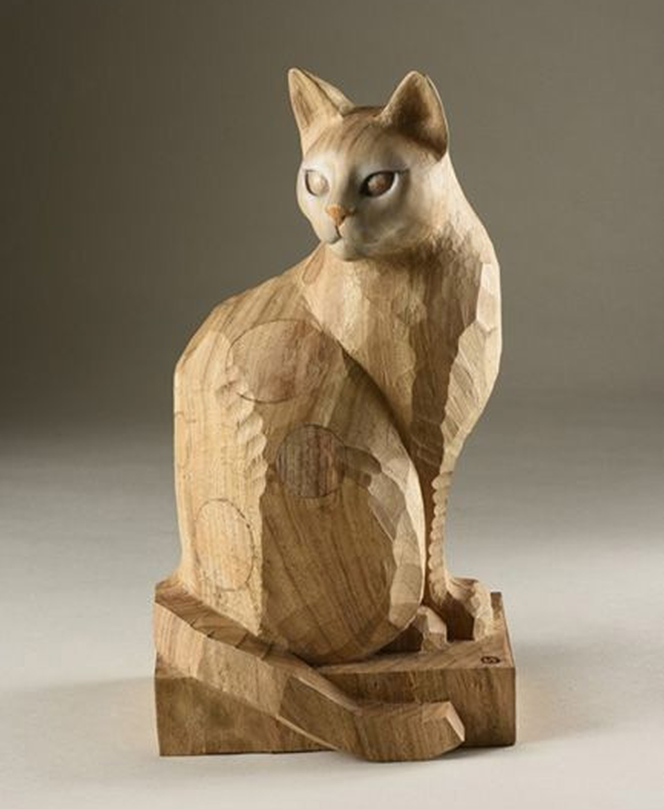 Cat Figure Sculpture